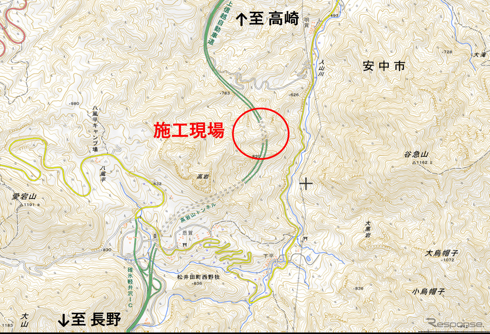 施工現場《写真提供 NEXCO東日本》