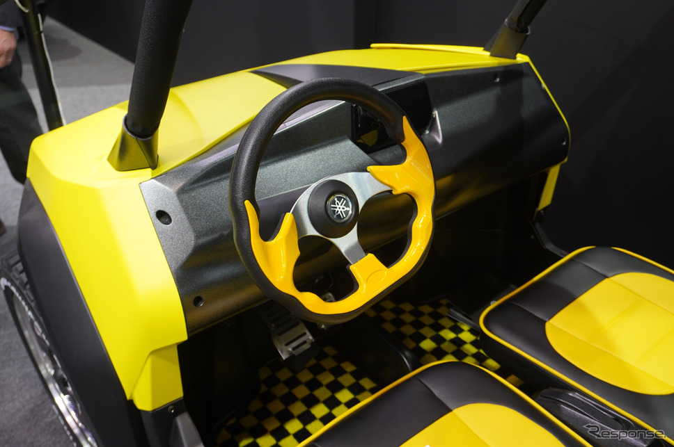 ヤマハの小型低速EV「DIAPASON C580」《写真撮影 宮崎壮人》