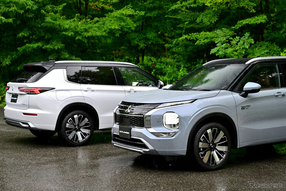 三菱アウトランダーPHEV《写真撮影 雪岡直樹》