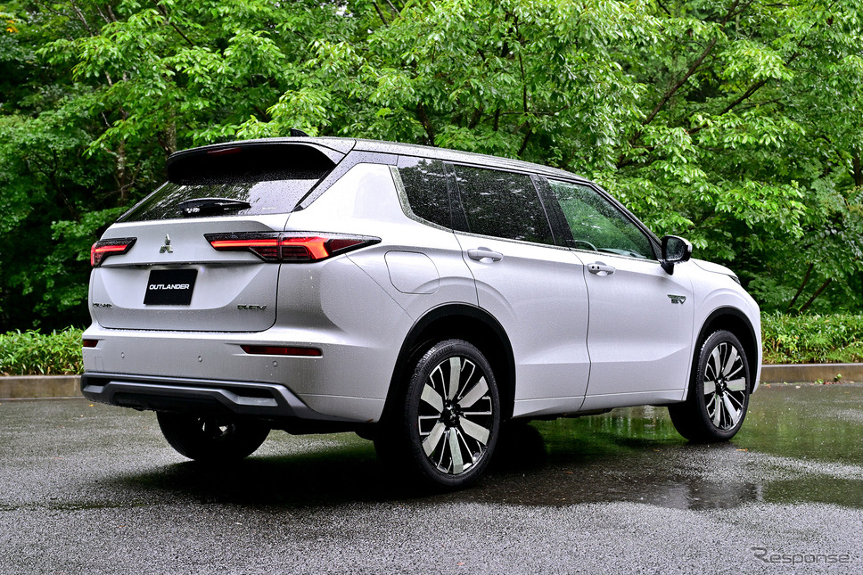 三菱アウトランダーPHEV《写真撮影 雪岡直樹》