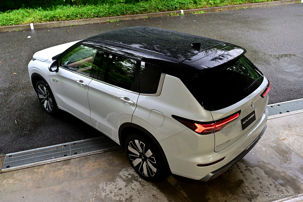 三菱アウトランダーPHEV《写真撮影 雪岡直樹》