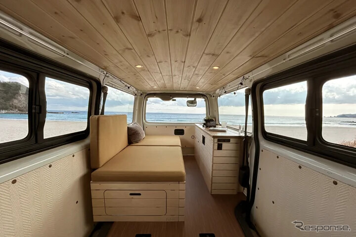 Carstay SAny.VANの内装《写真提供 Carstay》
