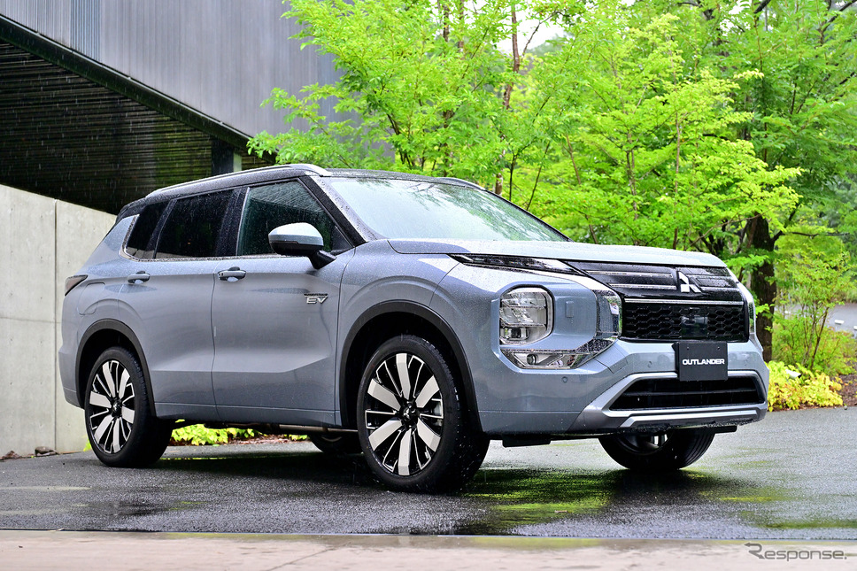 三菱 アウトランダーPHEV 改良新型《写真撮影　雪岡直樹》
