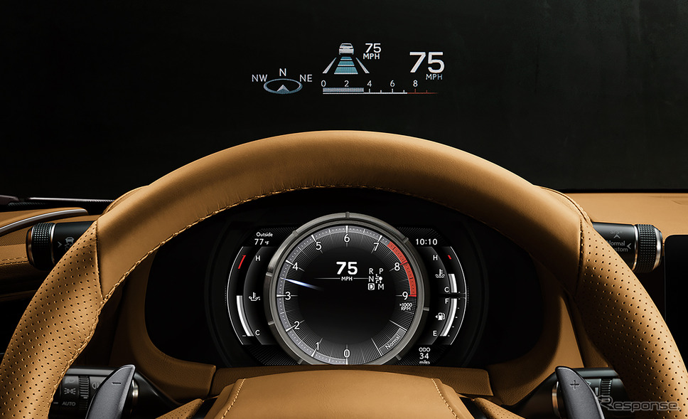 レクサスLCの2025年型(米国仕様)《photo by Lexus》