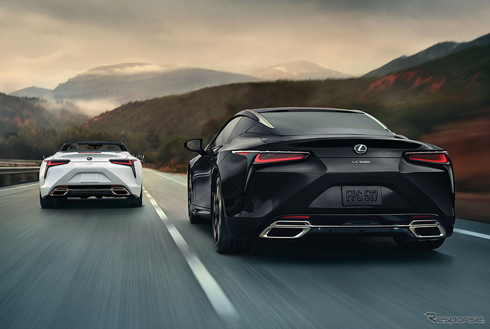 レクサスLCの2025年型(米国仕様)《photo by Lexus》