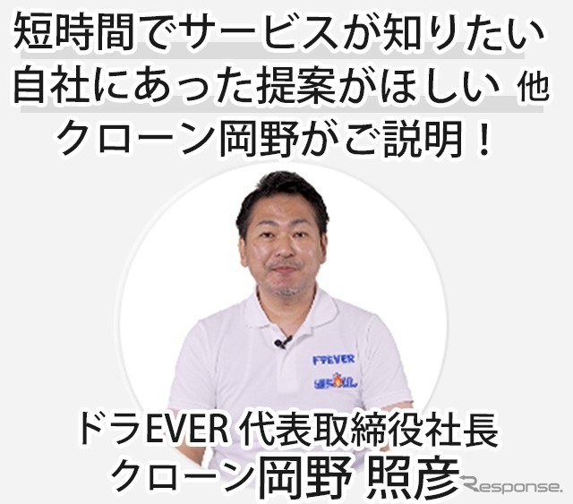 サービス紹介AIイメージ《画像提供 ドラEVER》