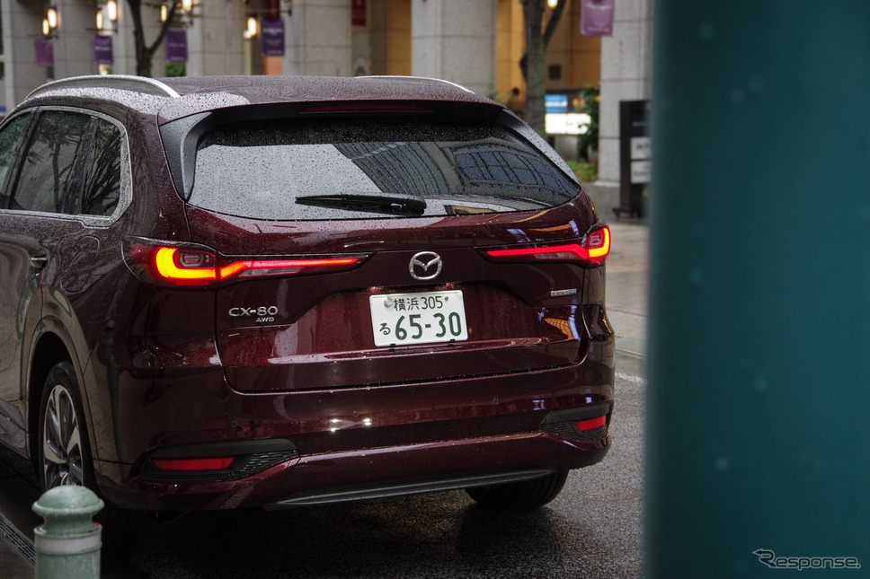 マツダ CX-80 PHEV（プレミアムモダン）《写真撮影 宮崎壮人》