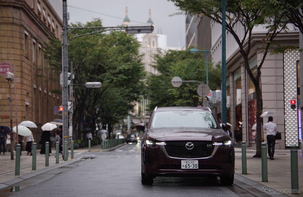 マツダ CX-80 PHEV（プレミアムモダン）《写真撮影 宮崎壮人》