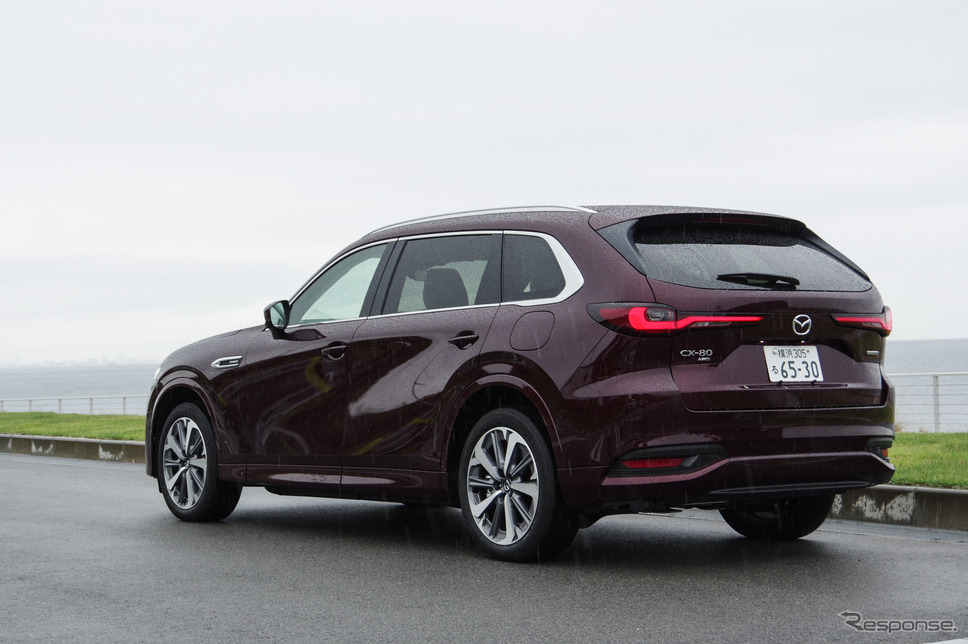 マツダ CX-80 PHEV（プレミアムモダン）《写真撮影 宮崎壮人》