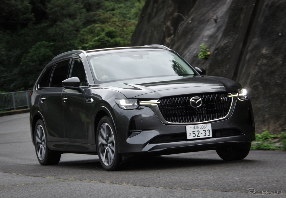 マツダ CX-80 XDハイブリッド（エクスクルーシブモダン）《写真撮影 宮崎壮人》