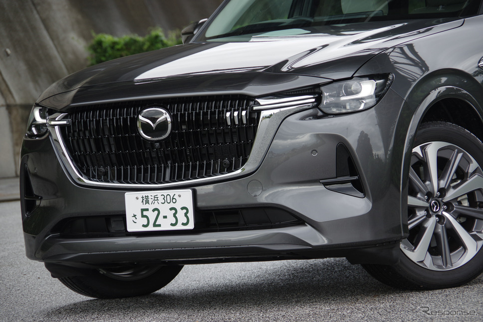 マツダ CX-80 XDハイブリッド（エクスクルーシブモダン）《写真撮影 宮崎壮人》