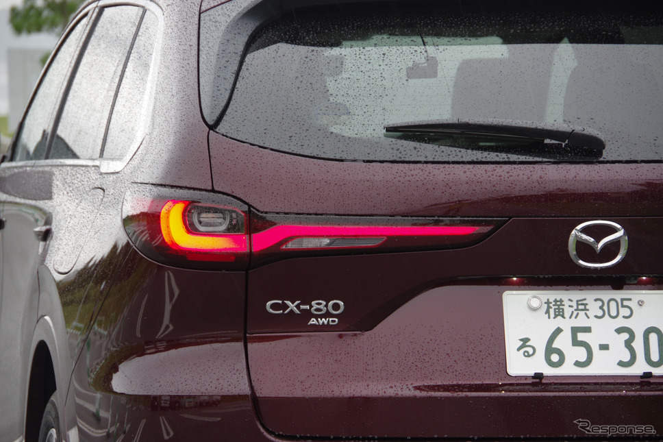 マツダ CX-80 PHEV（プレミアムモダン）《写真撮影 宮崎壮人》