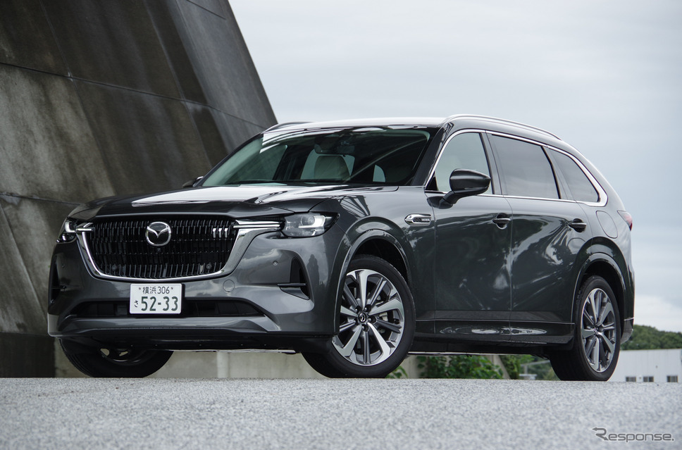 マツダ CX-80 XDハイブリッド（エクスクルーシブモダン）《写真撮影 宮崎壮人》