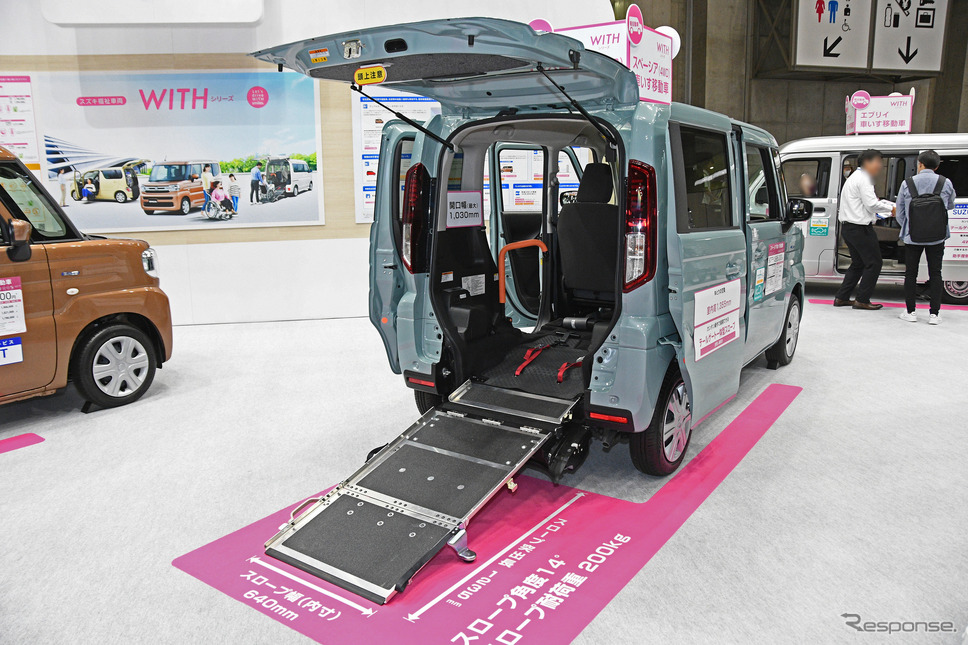 スズキ/スペーシアの車いす移動車《写真撮影 諸星陽一》