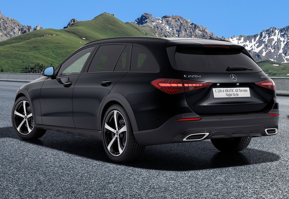 メルセデスベンツ C220d 4MATIC オールテレーン ナイトスタイル《写真提供 メルセデス・ベンツ日本》
