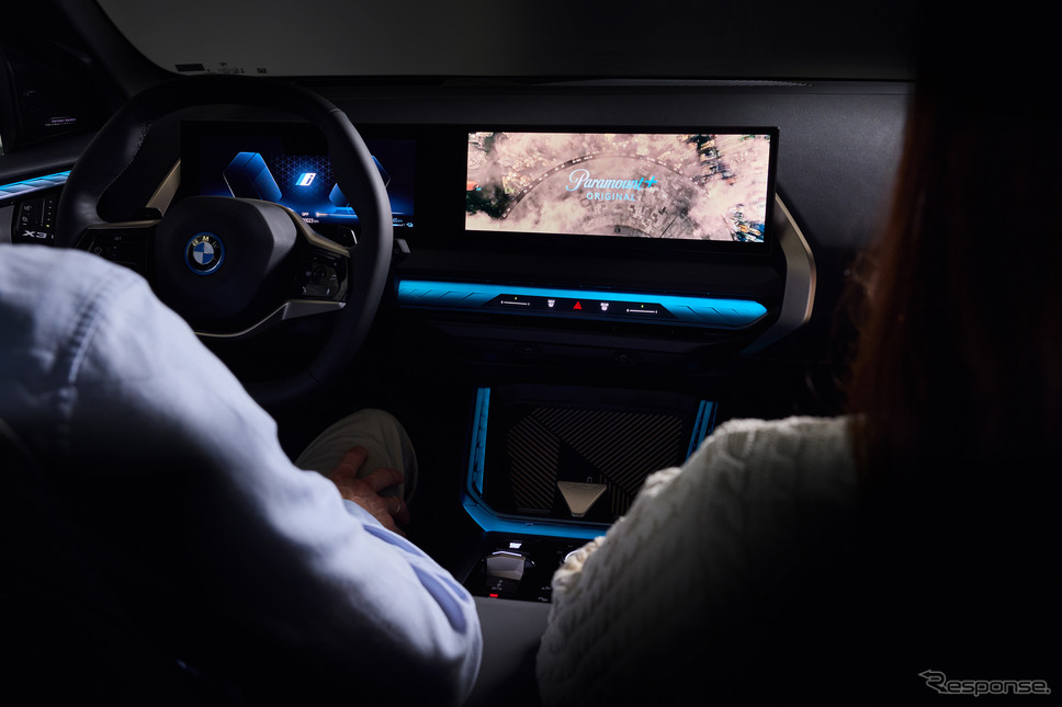BMWとMINIの車載ディスプレイで「Paramount+」視聴可能に《photo by BMW》