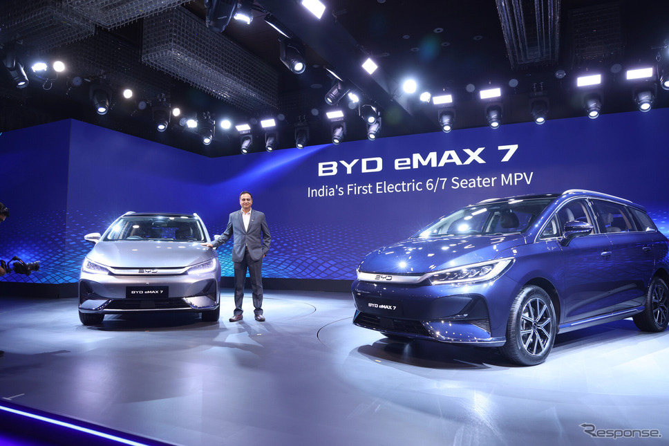 BYD『eMAX 7』《photo by BYD》