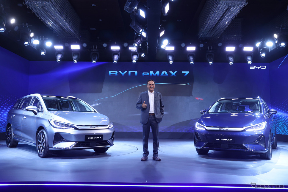 BYD『eMAX 7』《photo by BYD》