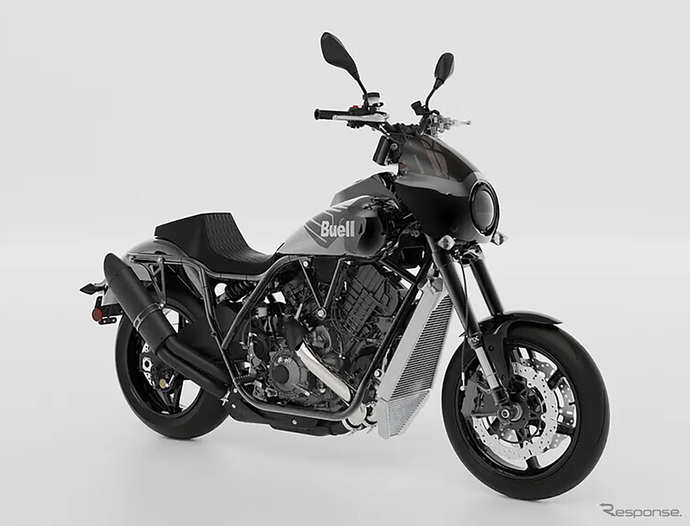 ビューエルの新型二輪車『スーパークルーザー』《写真提供 ブエル》