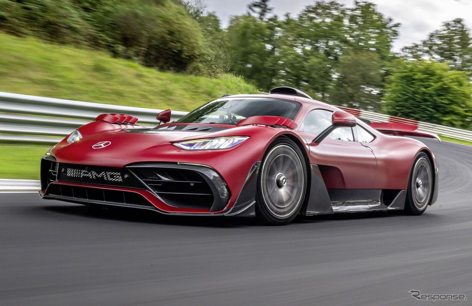 メルセデスAMG『ONE』がドイツ・ニュルブルクリンク北コースで新たな市販車最速記録を樹立《photo by Mercedes-Benz》