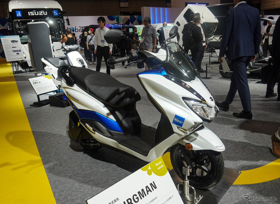 スズキ eバーグマン(ジャパンモビリティショー ビズウィーク2024)《写真撮影 宮崎壮人》