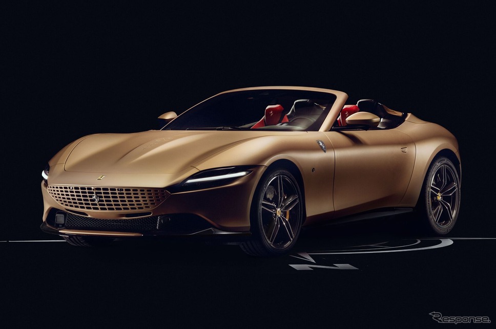 フェラーリ・ローマ・スパイダーにテーラーメイドのカスタマイズを施した特別仕様車《photo by Ferrari》