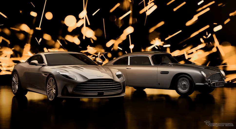 アストンマーティン DB12ゴールドフィンガー・エディション《photo by Aston Martin》
