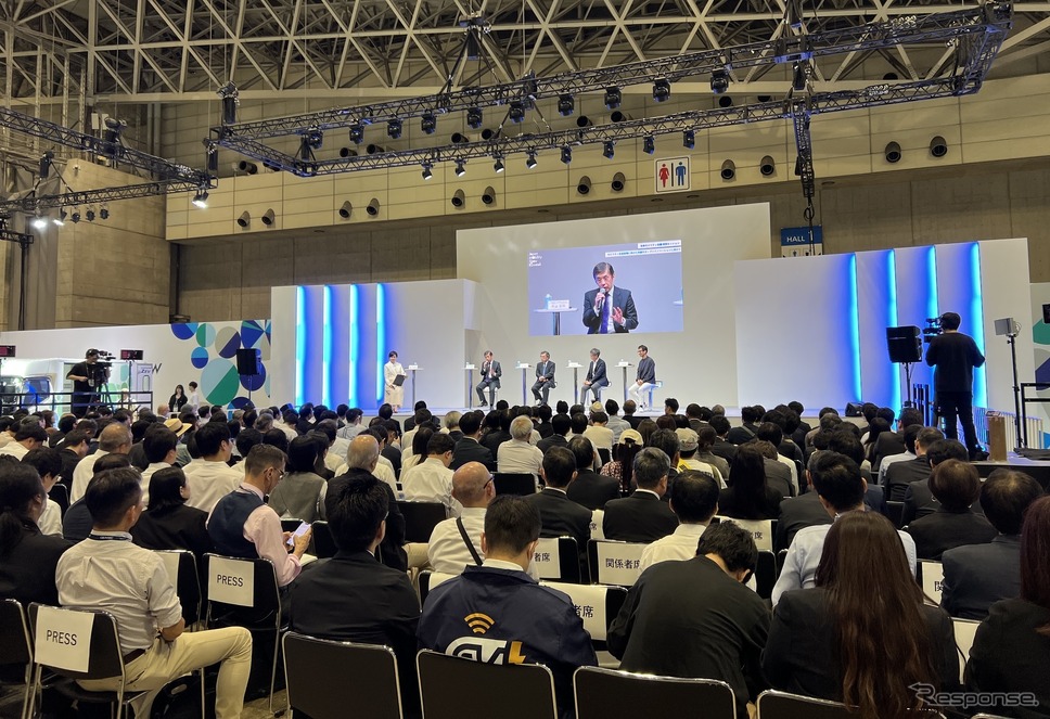 未来モビリティ会議 特別セッション（ジャパンモビリティショー ビズウィーク2024）《写真撮影 吉田瑶子》