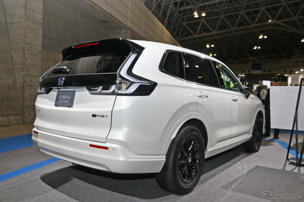 日本自動車工業会各車の車両展示コーナーには『CR-V e:FCEV』を展示《写真撮影 土田康弘》