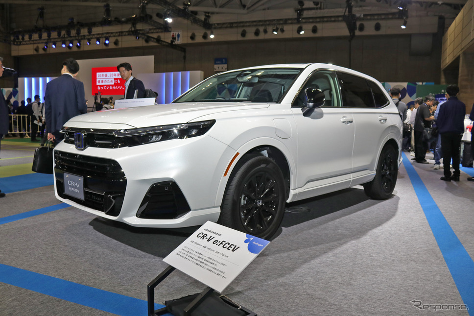 日本自動車工業会各車の車両展示コーナーには『CR-V e:FCEV』を展示《写真撮影 土田康弘》