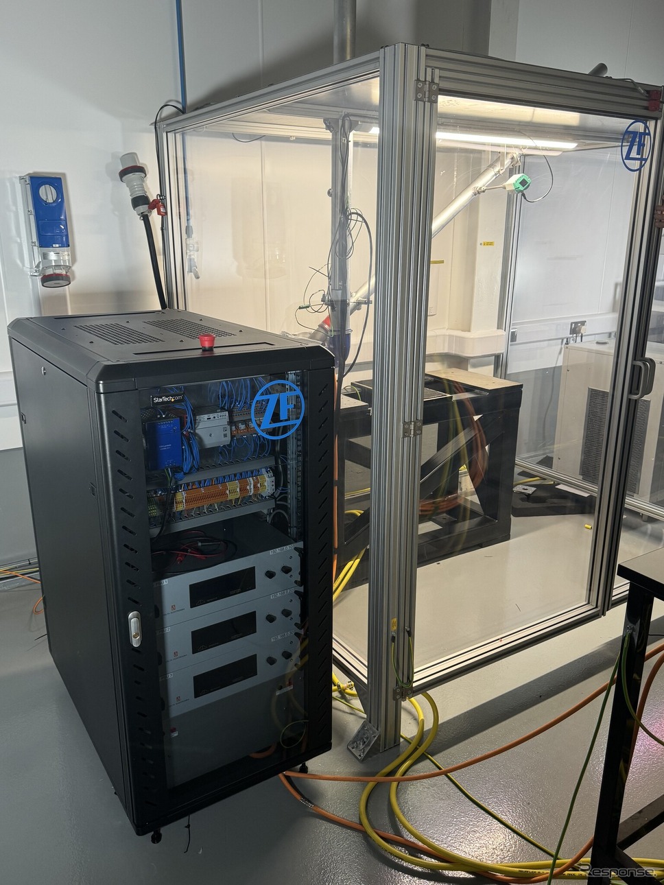 ZFが800VのEV向けのテストおよび検証施設を英国に開設《photo by ZF》