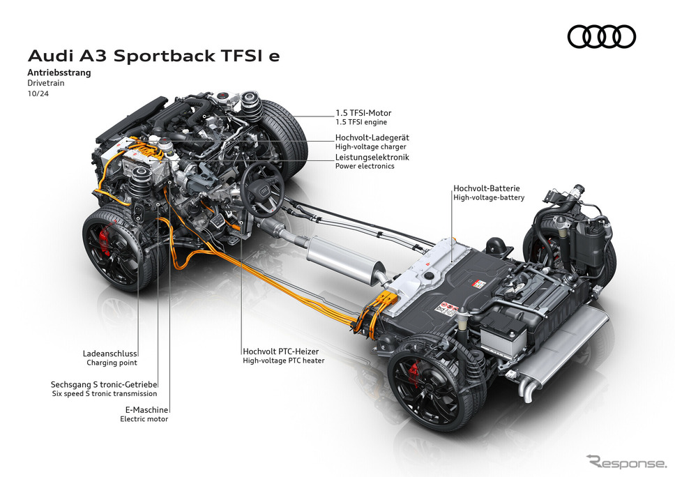 アウディ A3スポーツバック TFSI e 改良新型《photo by Audi》