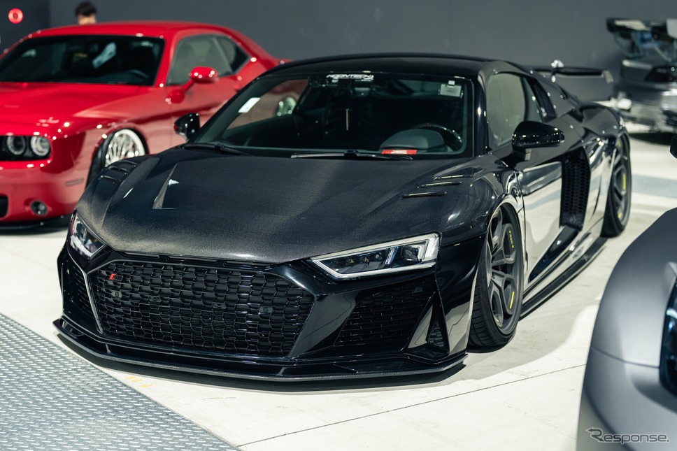 アウディR8 V10プラスクーペ…A-MESSE JAPAN 2024《写真撮影 望月勇輝》