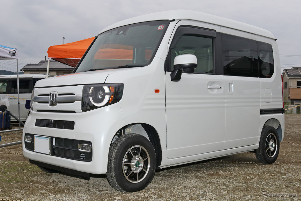 ホンダ N-VAN(ジャンライン&パートナーズのデモカー)《写真撮影 土田康弘》