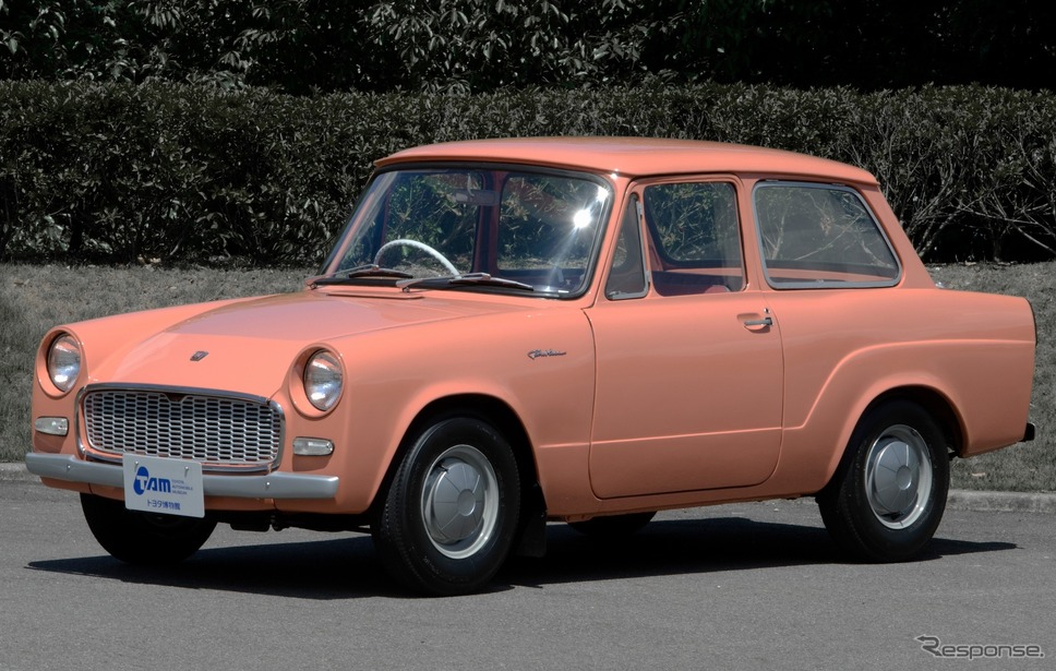 トヨタ・パブリカ(1961年、写真はトヨタ博物館の所蔵車)《写真提供 トヨタ自動車》