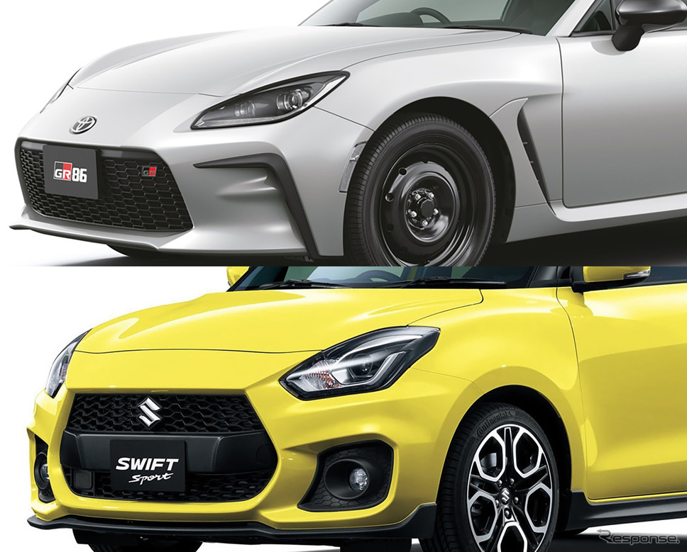 2択アンケート「若者に勧めるなら、GR86? スイフトスポーツ?」