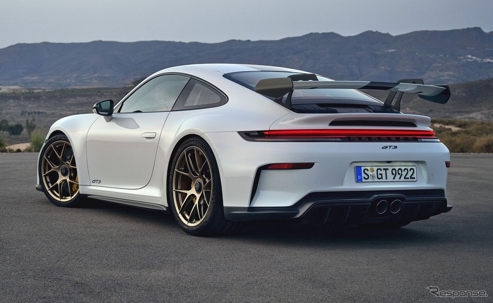 ポルシェ 911GT3 改良新型の「ヴァイザッハパッケージ」《photo by Porsche》