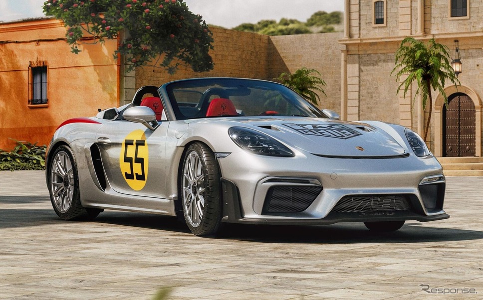 ポルシェ『718スパイダーRS』の「パナメリカーナ・スペシャル」《photo by Porsche》