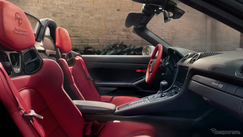 ポルシェ『718スパイダーRS』の「パナメリカーナ・スペシャル」《photo by Porsche》