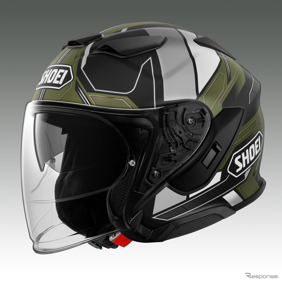Jクルーズ3・WHIZZY(シルバー/ブラック)《写真提供 SHOEI》