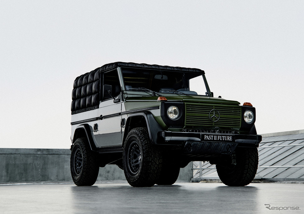 NIGOによるワンオフのアート作品「Project Mercedes-Benz G-Class Past II Future」《photo by Mercedes-Benz》