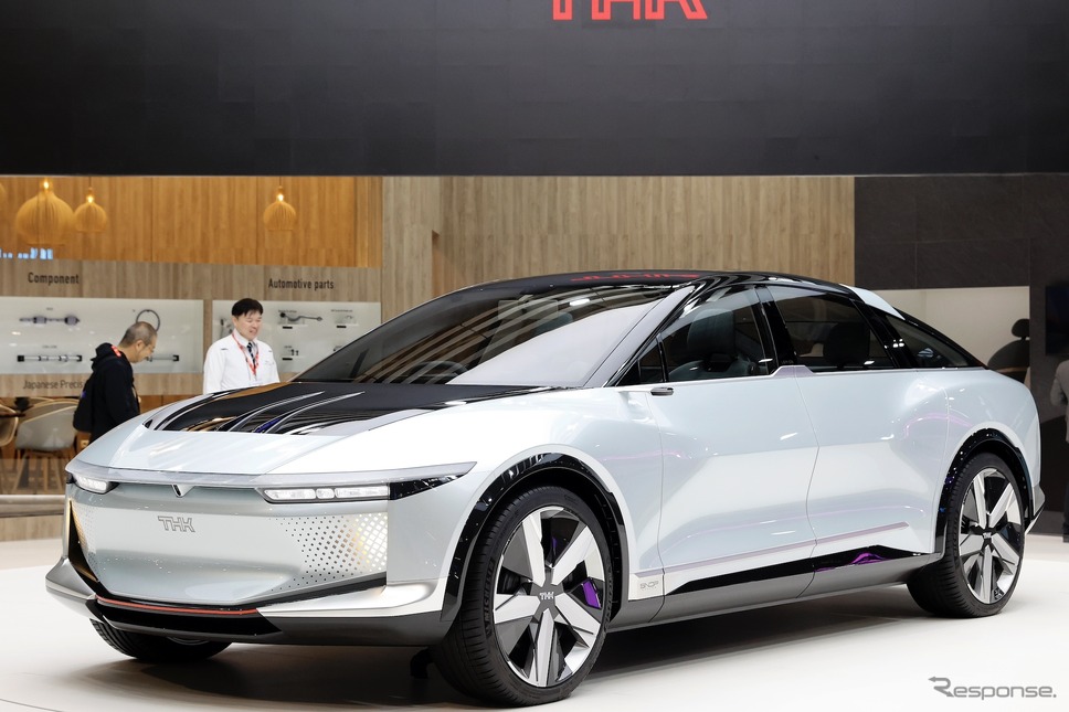 THKの新型EVのプロトタイプ『LSR-05』《Photo by Chesnot/Getty Images News/ゲッティイメージズ》