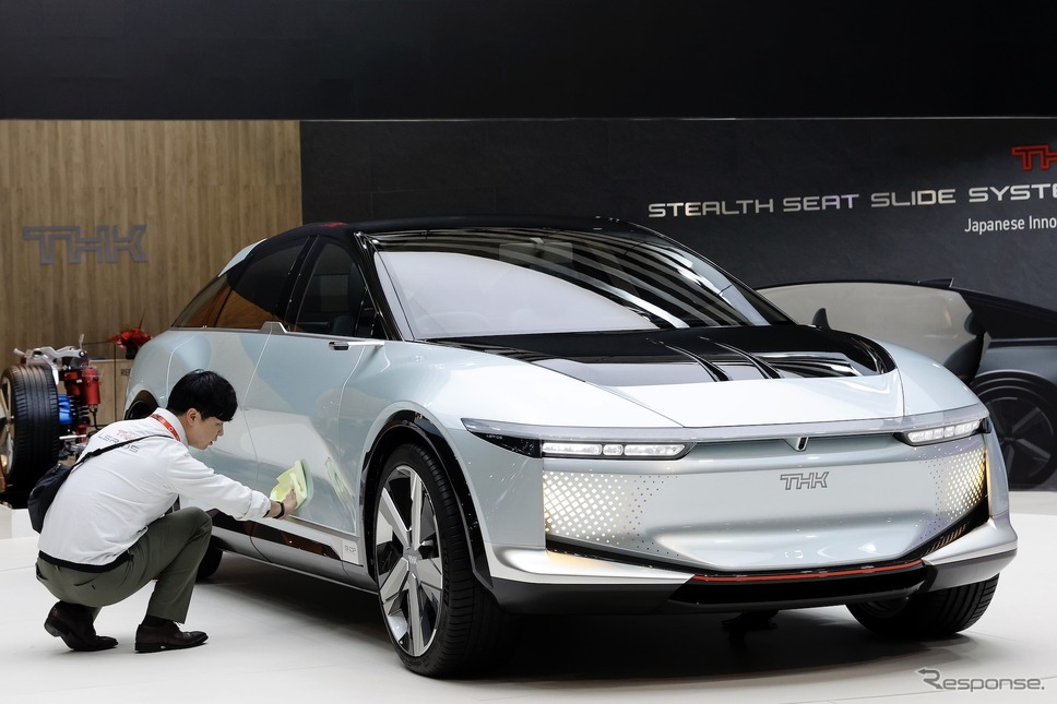 THKの新型EVのプロトタイプ『LSR-05』《Photo by Chesnot/Getty Images News/ゲッティイメージズ》