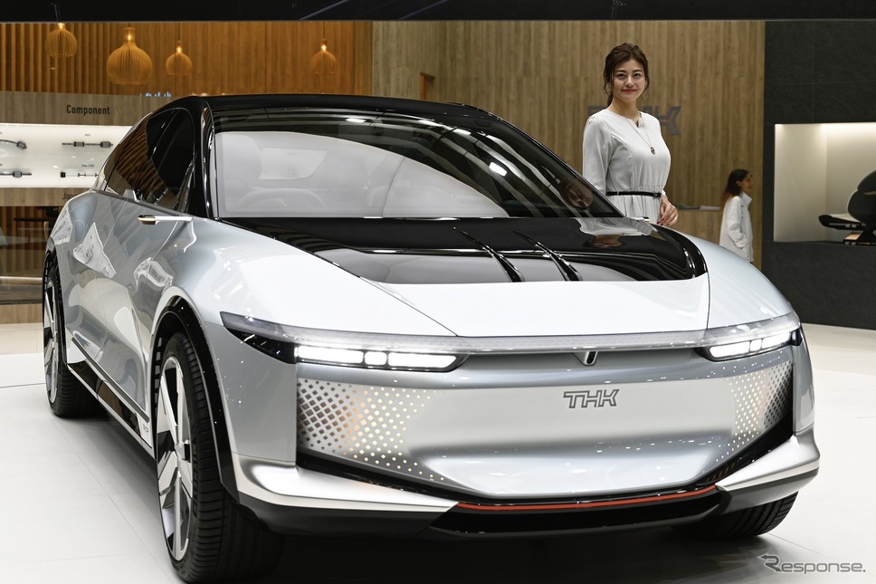 THKの新型EVのプロトタイプ『LSR-05』《Photo by Daniel Pier/NurPhoto via Getty Images/ゲッティイメージズ》