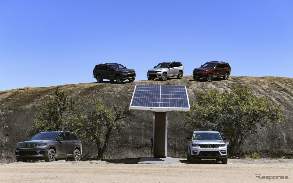 ジープ・グランドチェロキーの2025年モデル(米国仕様)《photo by Jeep》
