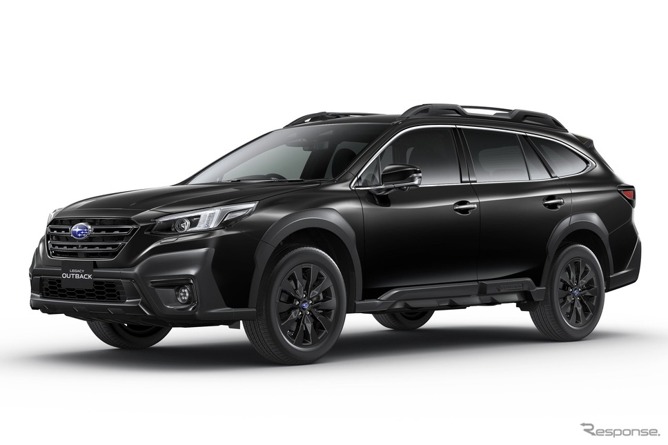 レガシィアウトバック30th Anniversary:クリスタルブラックシリカ《写真提供 SUBARU》