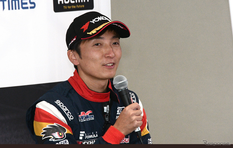 野尻智紀選手《写真撮影 諸星陽一》
