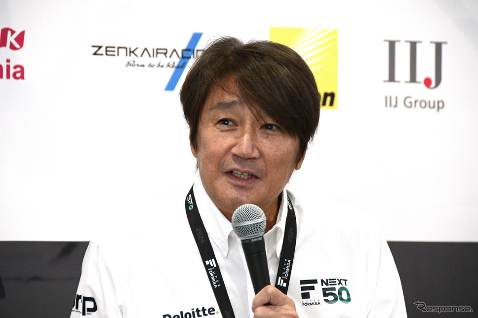 近藤真彦JRP会長《写真撮影 諸星陽一》