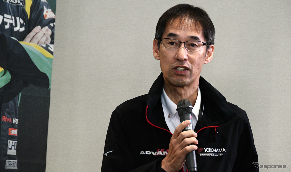 代表取締役社長兼COO清宮眞二氏もサーキットに訪れていた《写真撮影 諸星陽一》