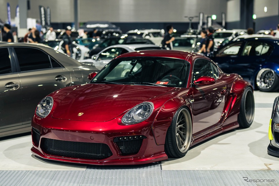 ポルシェ 987 ケイマン…A-MESSE JAPAN 2024《写真撮影 望月勇輝》